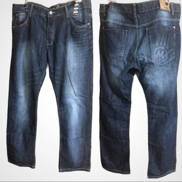 Miskeen Other - SOLD! NWOT MISKEEN Men’s Urban Slim Straight Dark Jeans